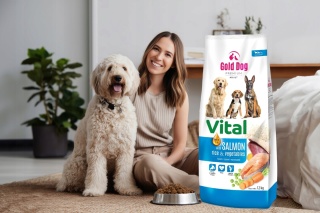 Karma dla Owczarka Gold Dog Premium Vital Salmon & Rice 12kg