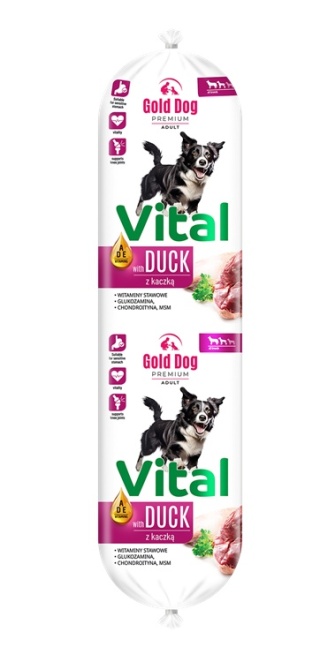 Gold Dog Vital Duck Kaczka Baton 900g