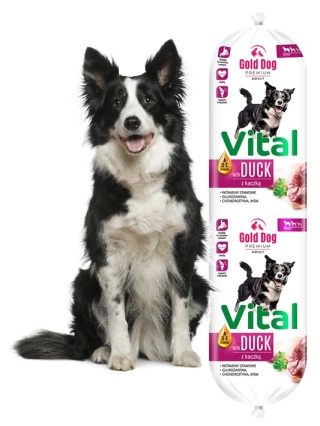 Gold Dog Vital Duck Kaczka Baton 10x900g(9kg)